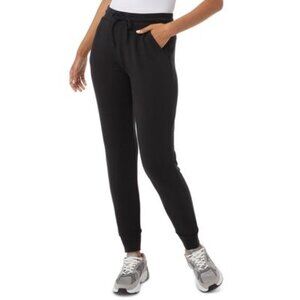 NWT 32 Degrees Heat Women's Soft & Cozy Jogger Pants Black Size 2XL $55 6C049